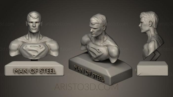 Busts of heroes and monsters (BUSTH_0296) 3D model for CNC machine